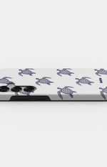 Samsung Galaxy S24 5G Tough Case – Blue Turtles - View 3