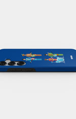 Samsung Galaxy S24 5G Tough Case – Beatles Blue - View 3