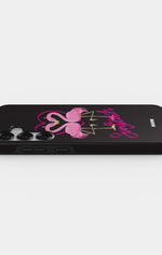 Samsung Galaxy S24 5G Tough Case – Beach Flamingo - View 3