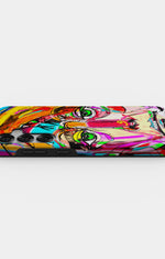 Samsung Galaxy S24 5G Tough Case – Abstract Portrait - View 3