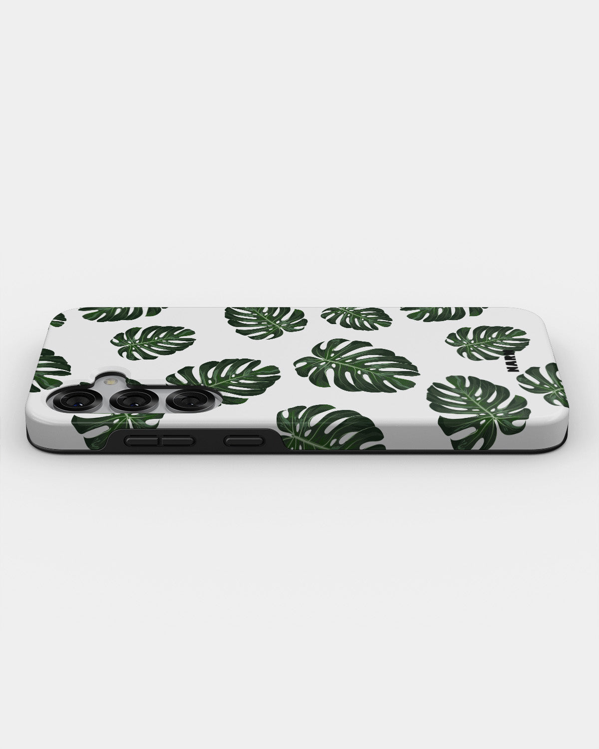Samsung Galaxy S24 5G Tough Case – Monstera Pattern - View 3