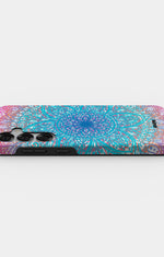 Samsung Galaxy S24 5G Tough Case – Pastel Mandala - View 3