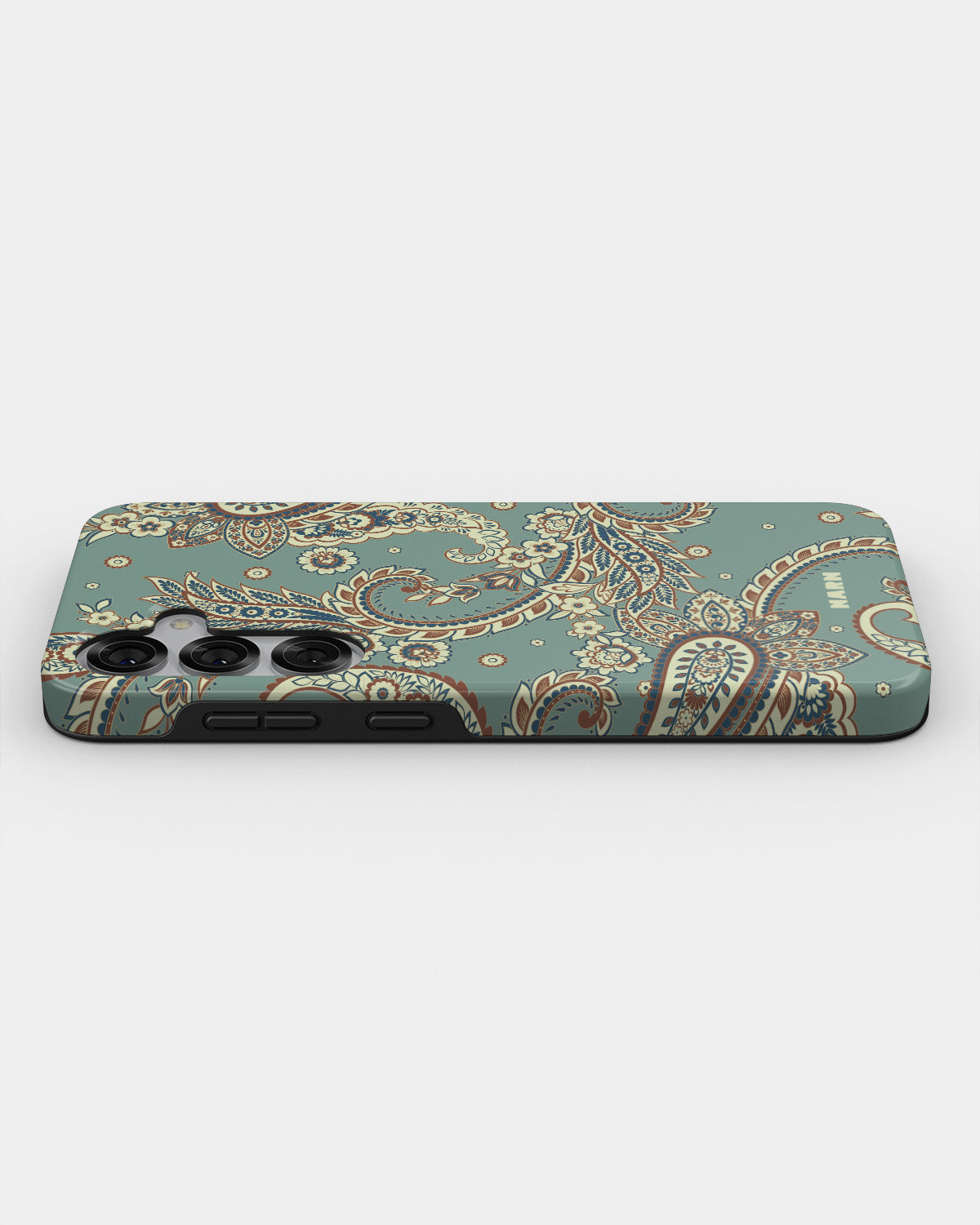 Samsung Galaxy S24 5G Tough Case – Paisley Green - View 3