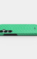 Samsung Galaxy S24 5G Tough Case – Turquoise Snake - View 3