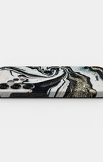 Samsung Galaxy S24 5G Tough Case – Golden Swirl - View 3