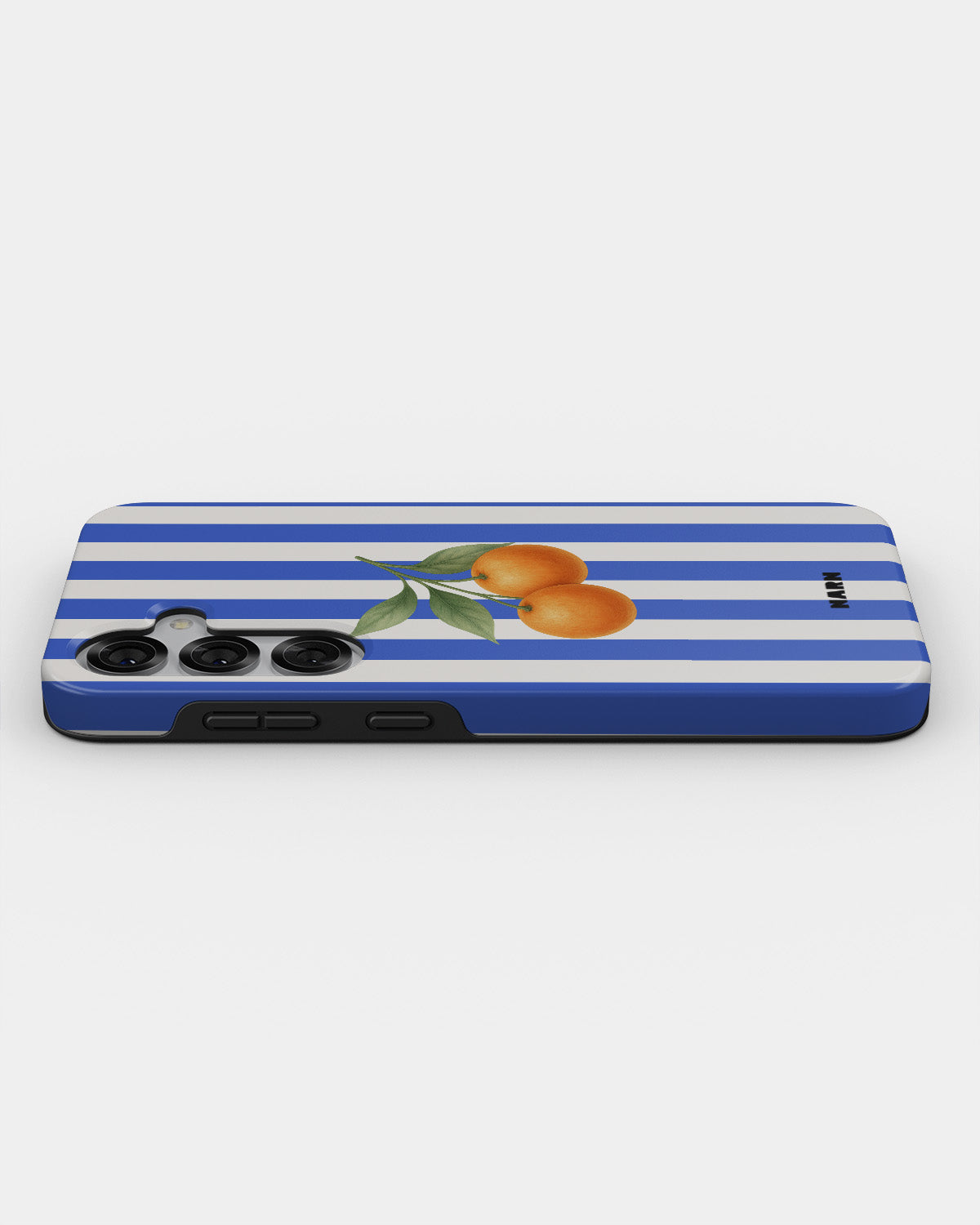 Samsung Galaxy S24 5G Tough Case – Orange Stripes - View 3