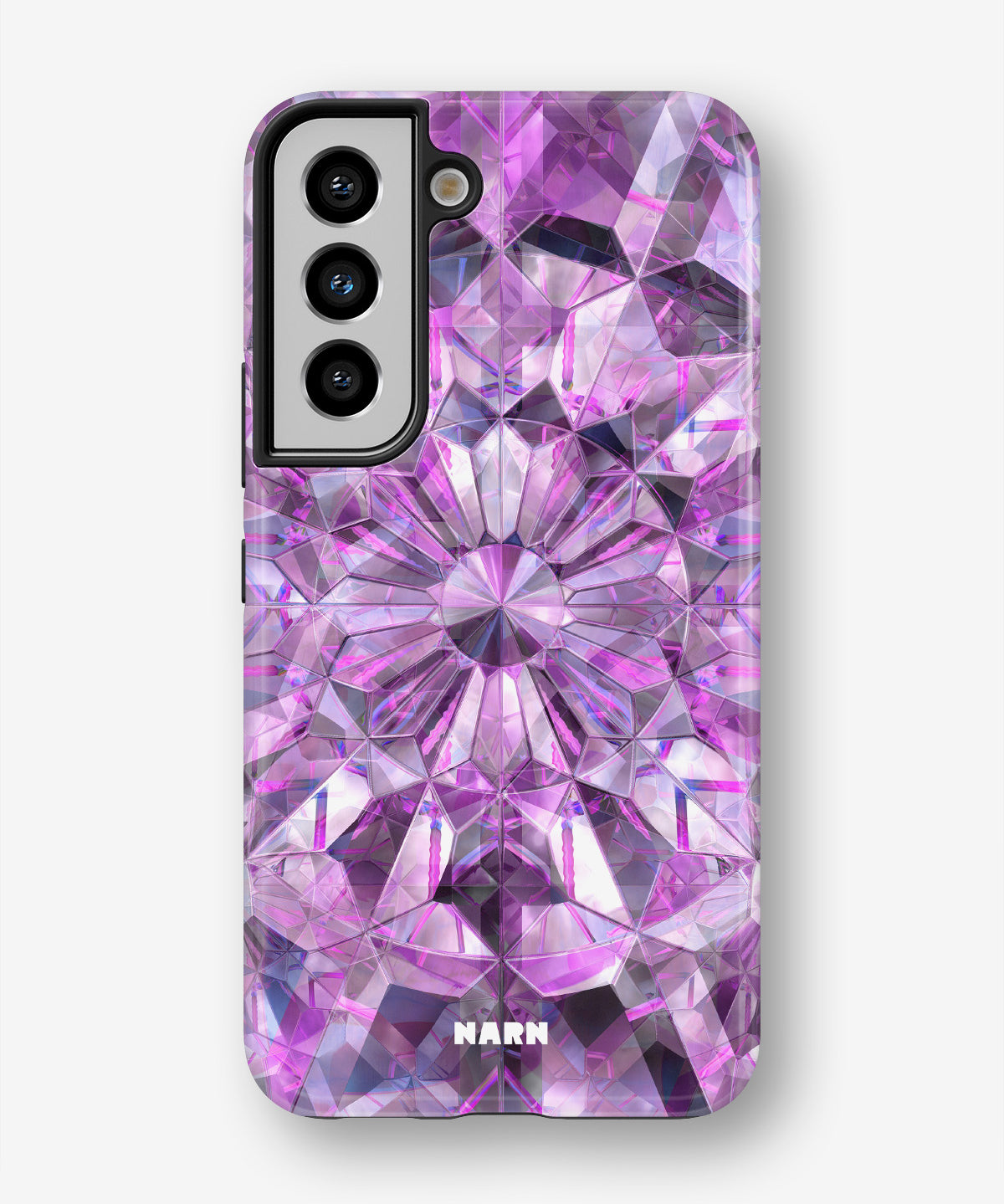Samsung Galaxy S22 Tough Case – Lavender Crystals - View 1