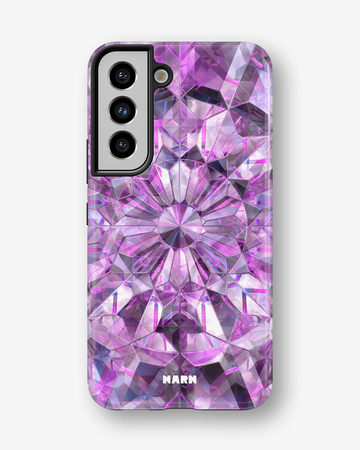 Samsung Galaxy S22 Tough Case – Lavender Crystals - View 1