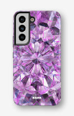 Samsung Galaxy S22 Tough Case – Lavender Crystals - View 1