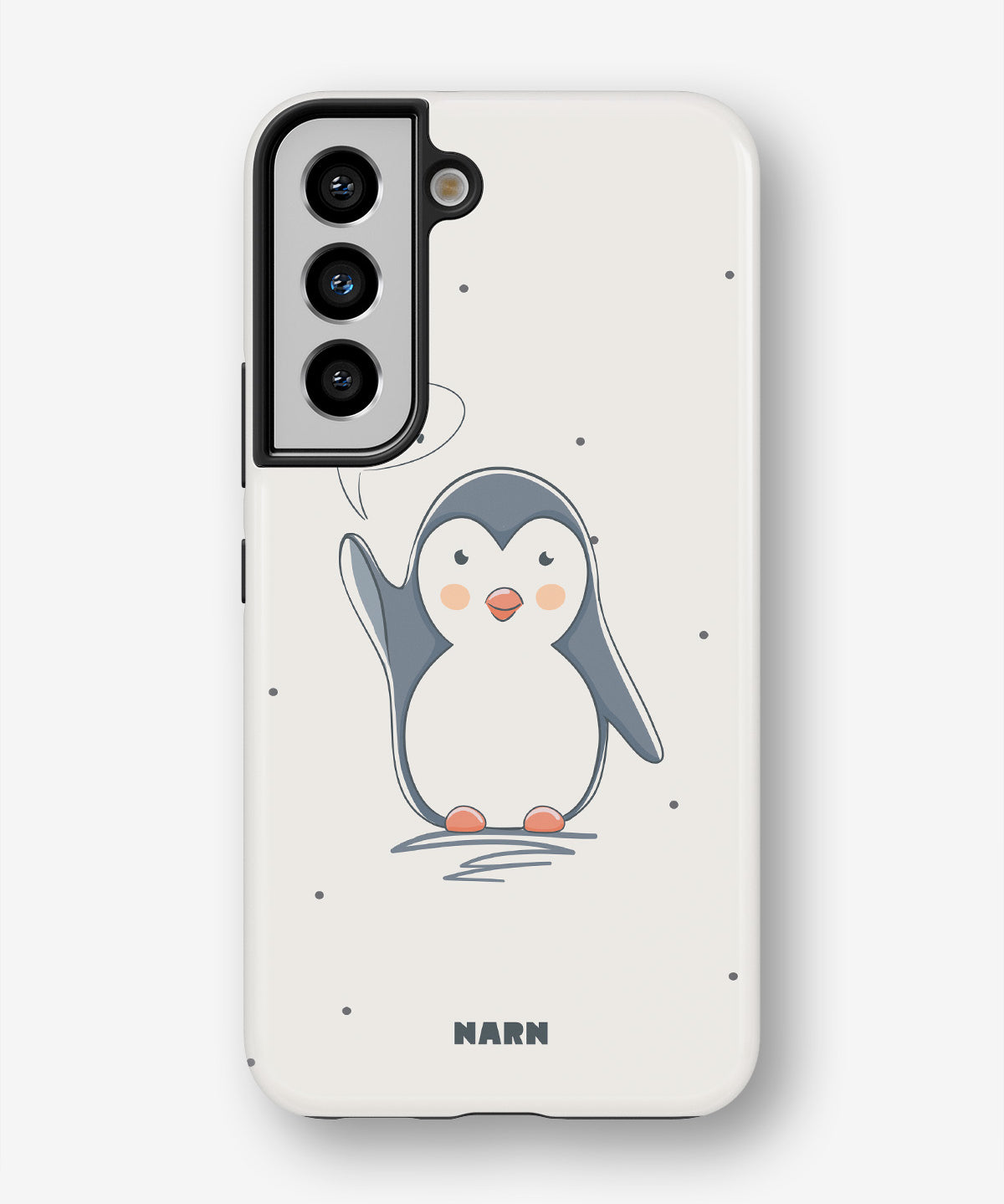 Samsung Galaxy S22 Tough Case – Cute Penguin - View 1