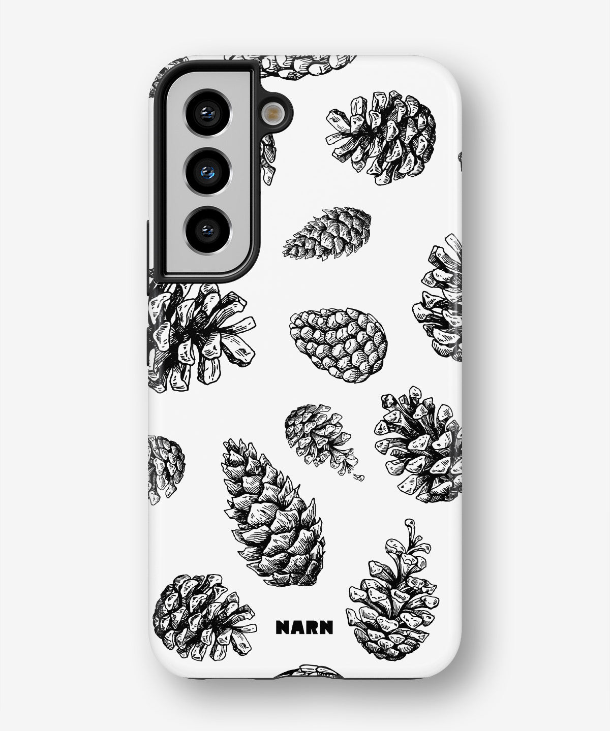 Samsung Galaxy S22 Tough Case – Pine Cones - View 1