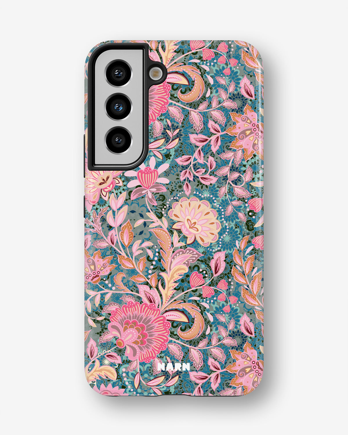 Samsung Galaxy S22 Tough Case – Fantasy Flowers - View 1