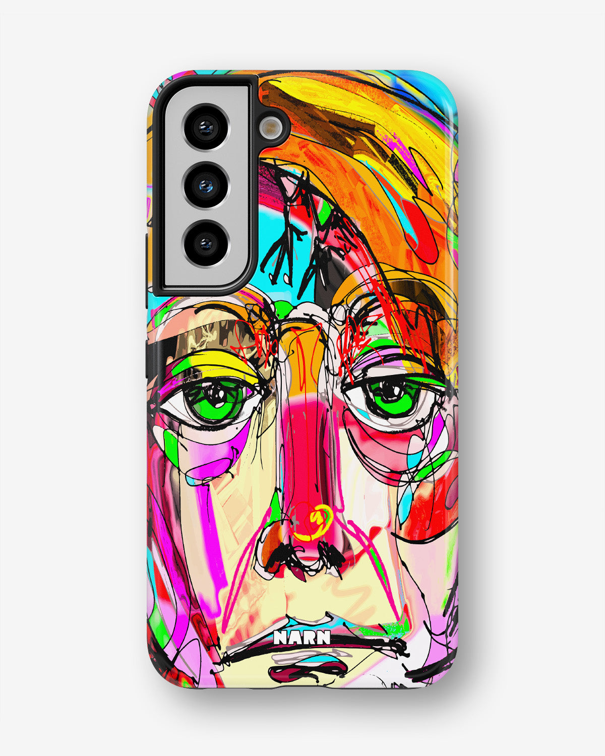 Samsung Galaxy S22 Tough Case – Abstract Portrait - View 1