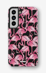 Samsung Galaxy S22 Tough Case – Flamingos - View 1