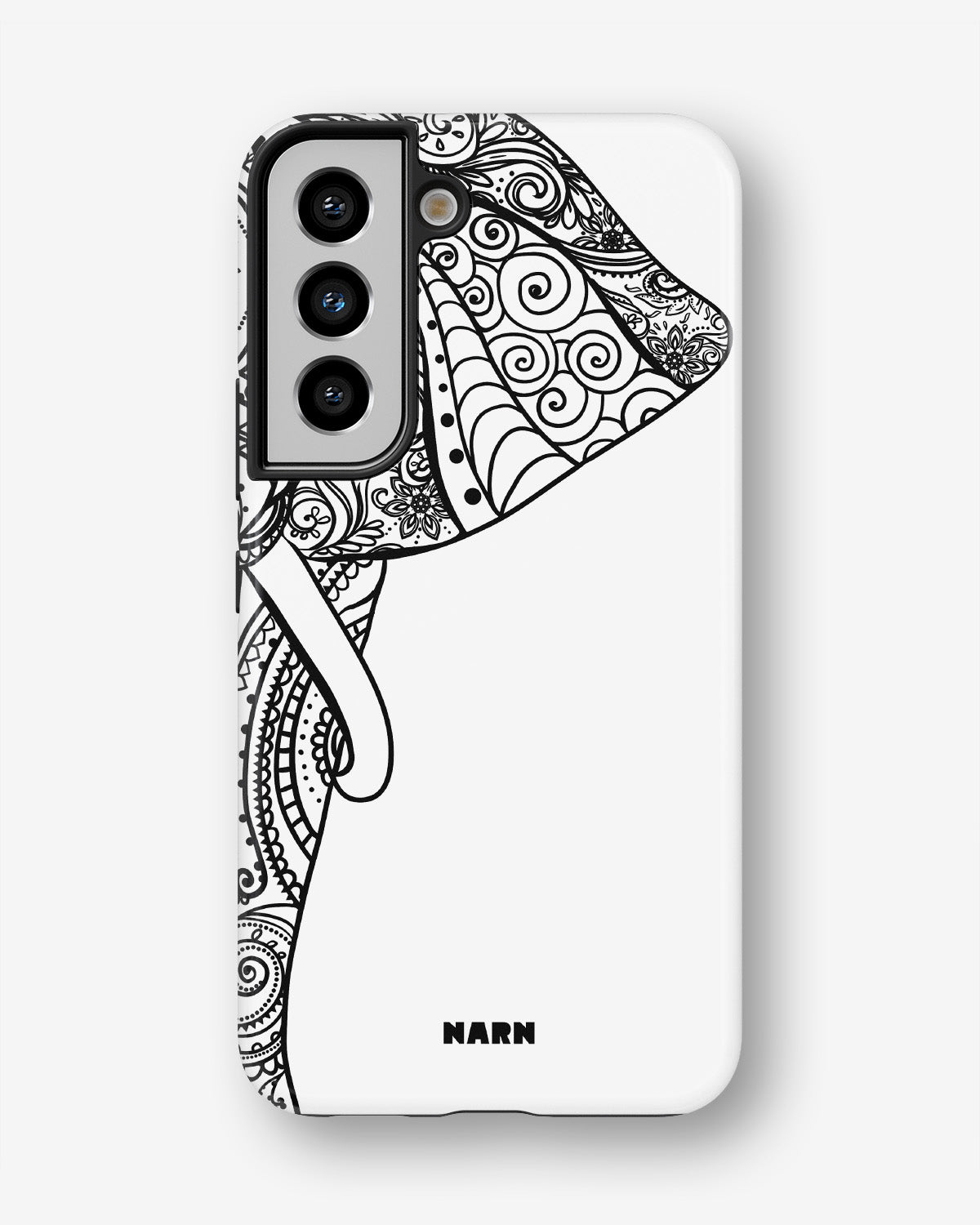 Samsung Galaxy S22 Tough Case – Mandala Elephant - View 1