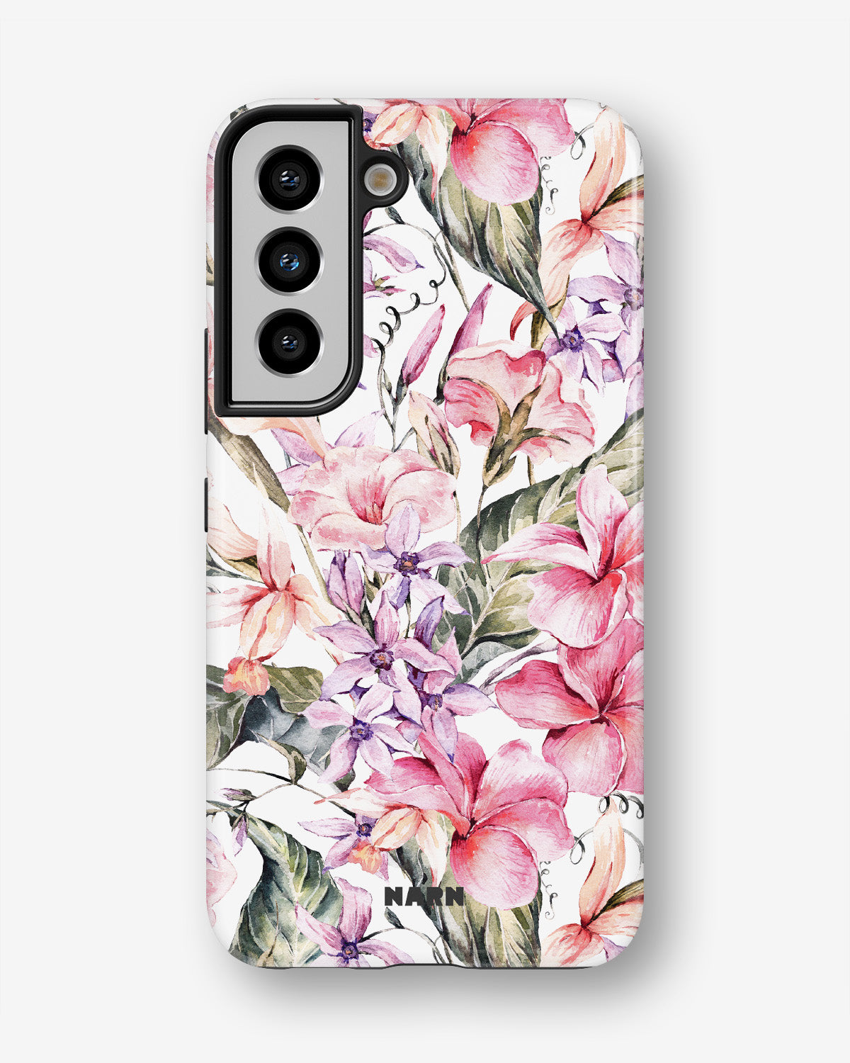 Samsung Galaxy S22 Tough Case – Watercolor Flowers - View 1