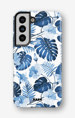 Samsung Galaxy S22 Tough Case – Blue Tropics - View 1
