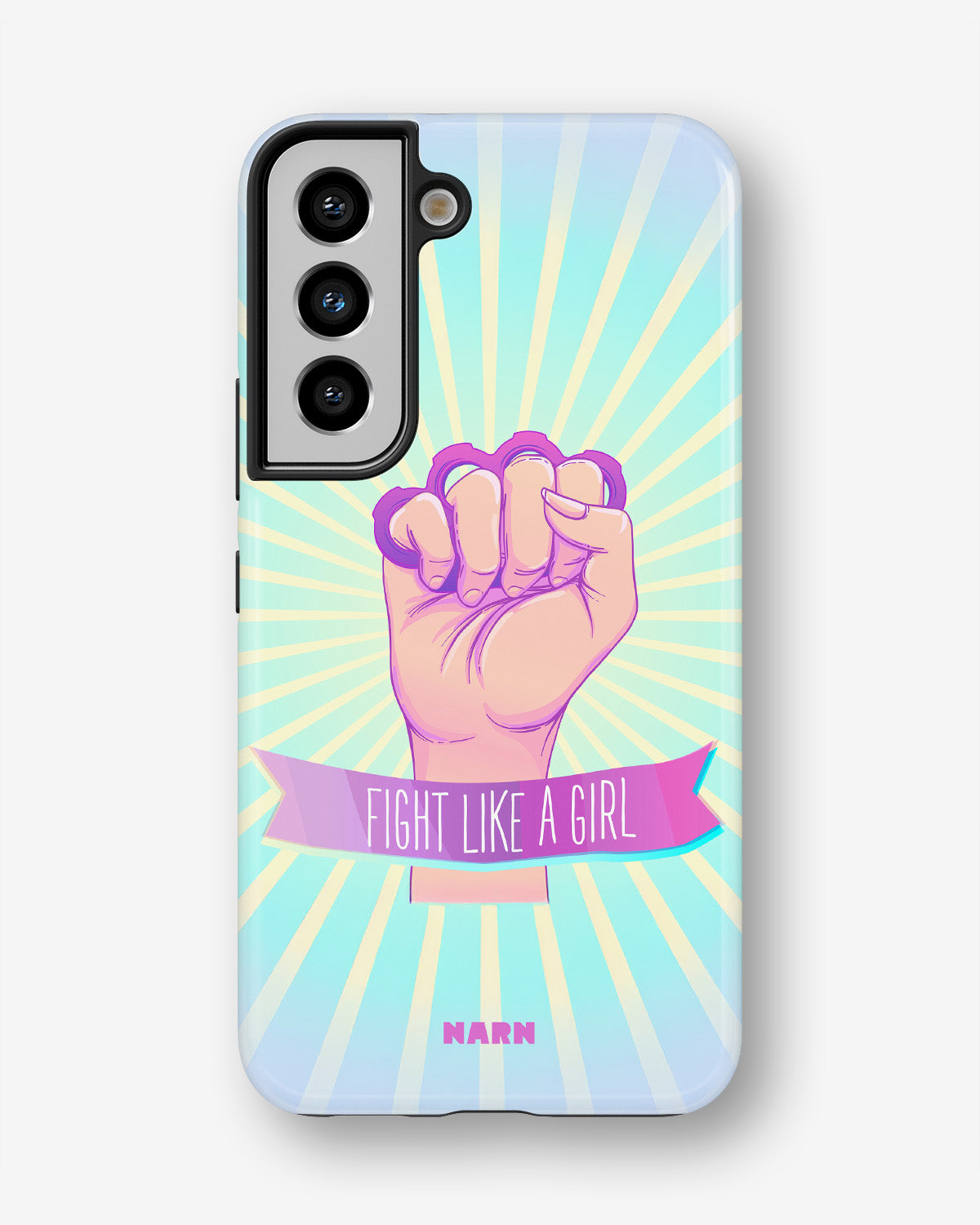 Samsung Galaxy S22 Tough Case – Fight Like A Girl - View 1