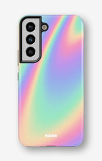 Samsung Galaxy S22 Tough Case – Rainbow Haze - View 1