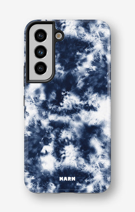 Samsung Galaxy S22 Tough Case – Tie Dye Blue - View 1
