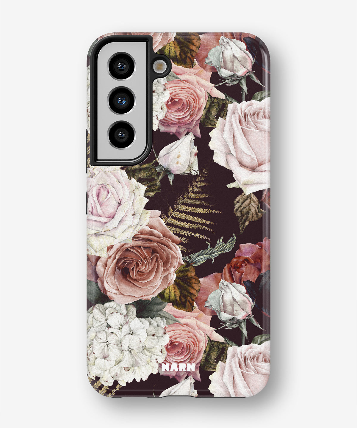 Samsung Galaxy S22 Tough Case – Midnight Roses - View 1