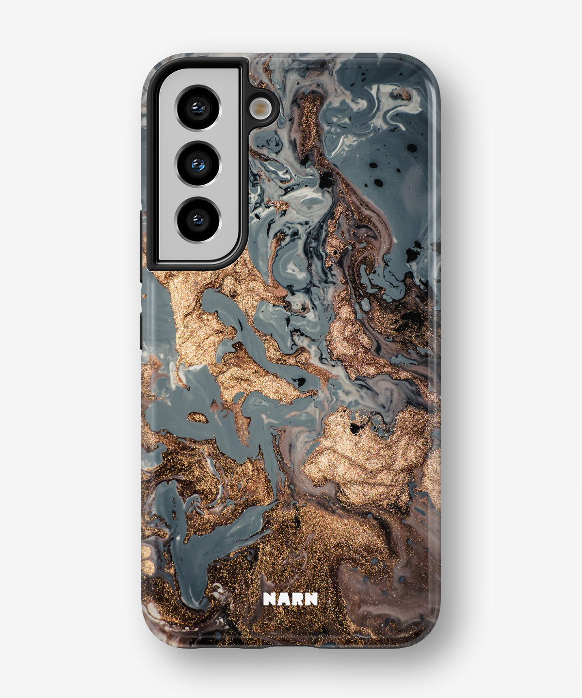 Samsung Galaxy S22 Tough Case – Molten Gold - View 1