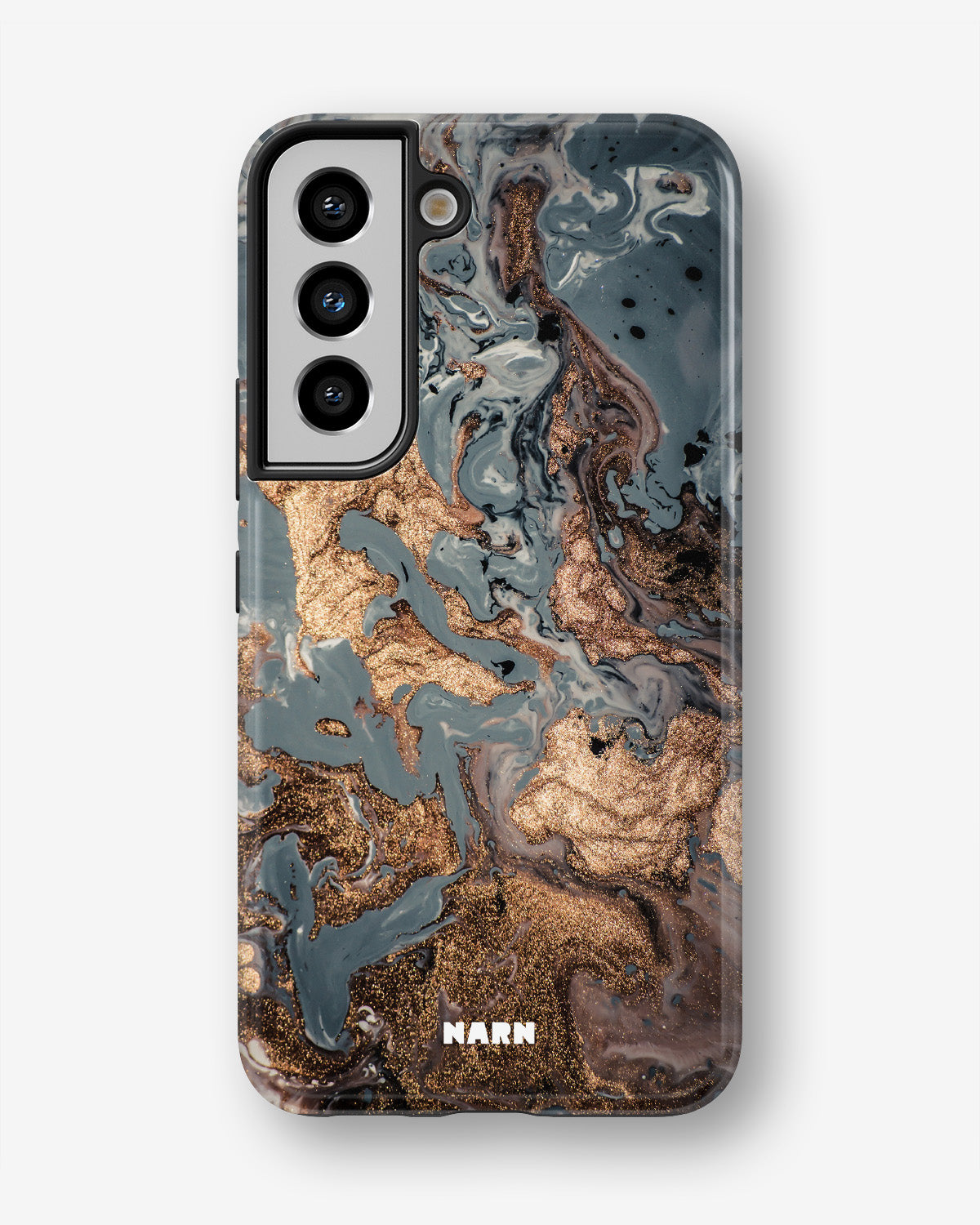Samsung Galaxy S22 Tough Case – Molten Gold - View 1