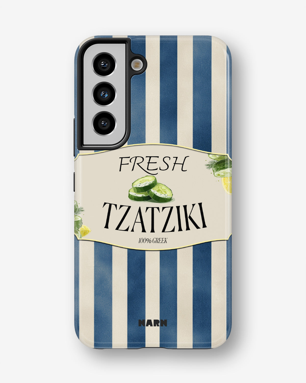 Samsung Galaxy S22 Tough Case – Greek Blues - View 1