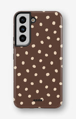 Samsung Galaxy S22 Tough Case – Choco Dots - View 1