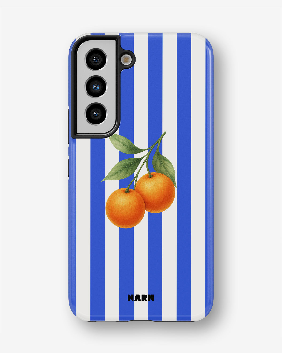 Samsung Galaxy S22 Tough Case – Orange Stripes - View 1