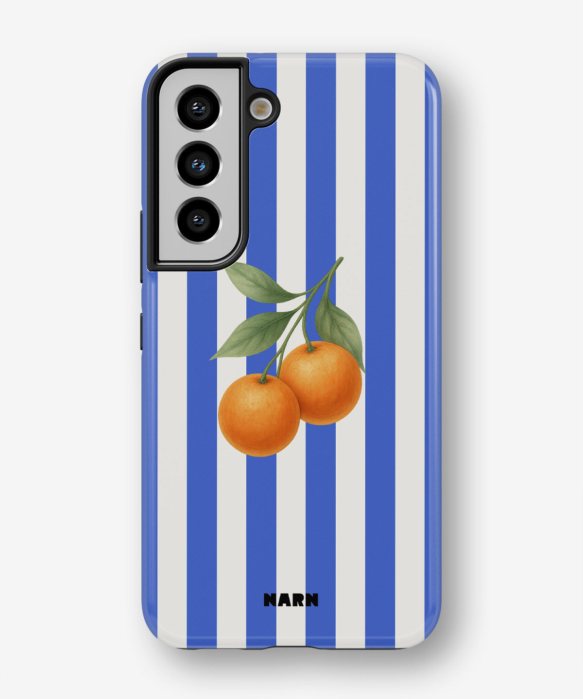 Samsung Galaxy S22 Tough Case – Orange Stripes - View 1