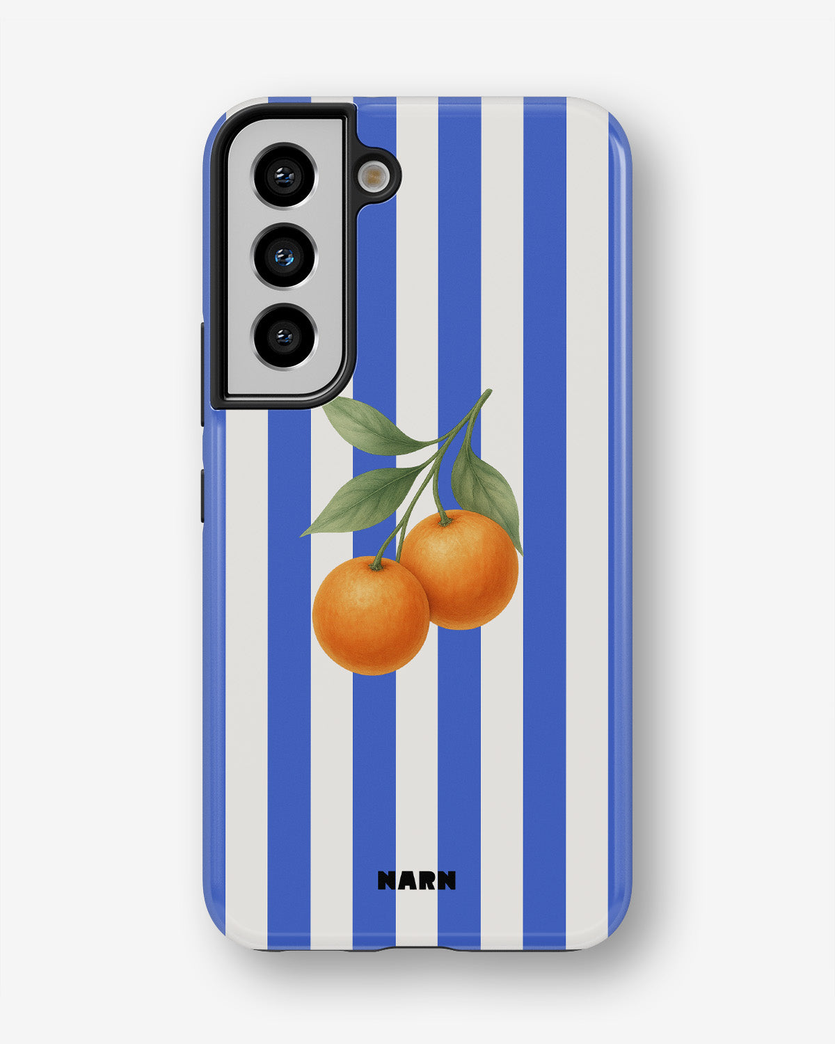 Samsung Galaxy S22 Tough Case – Orange Stripes - View 1