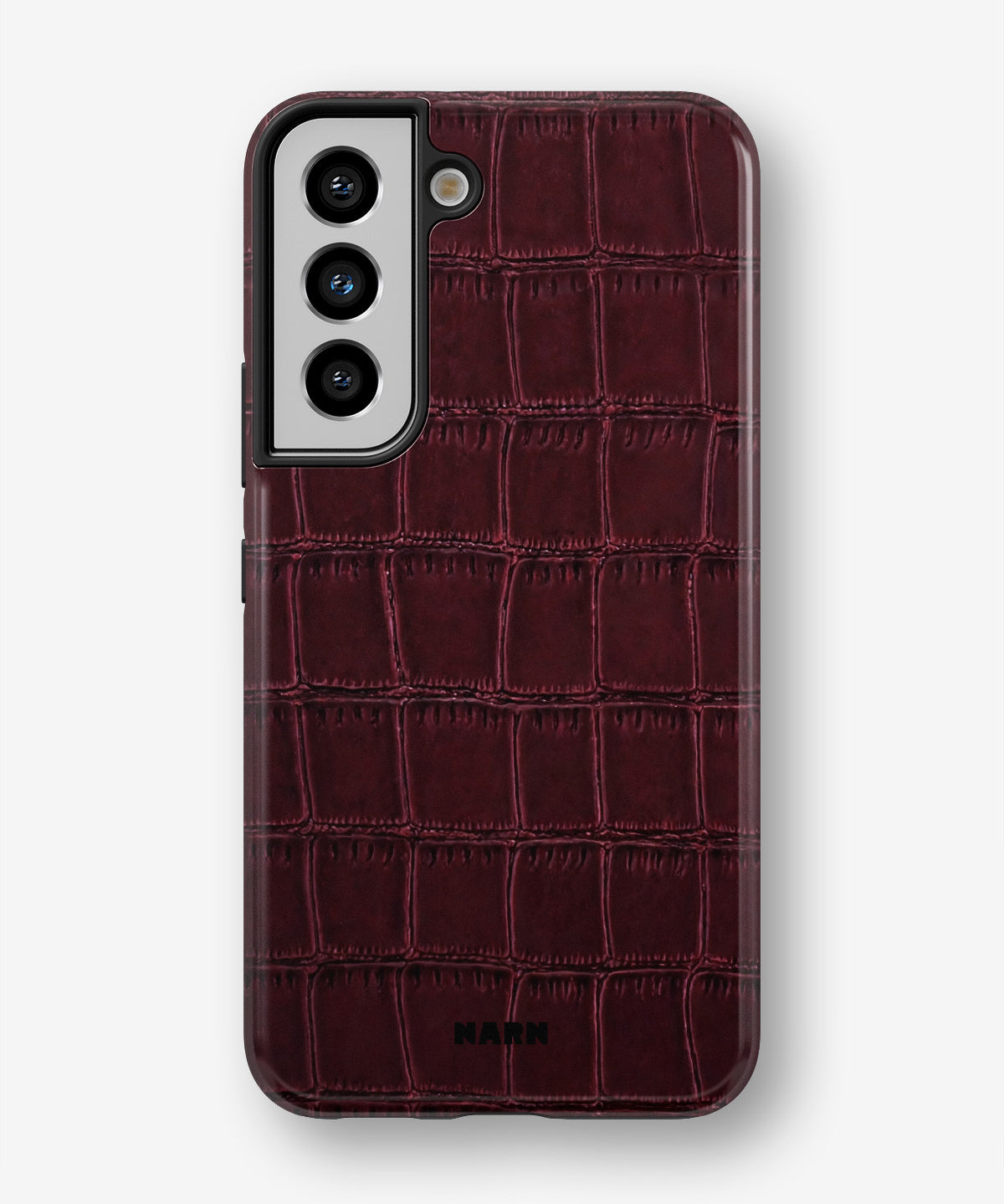 Samsung Galaxy S22 Tough Case – Rouge Croc - View 1