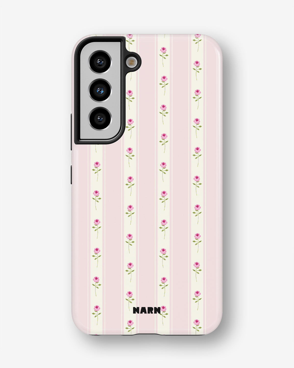 Samsung Galaxy S22 Tough Case – Rose Lines - View 1