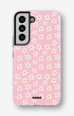 Samsung Galaxy S22 Tough Case – Pink Daisy - View 1