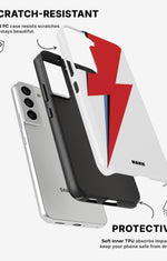 Samsung Galaxy S22 Tough Case – White Bowie  - View 2