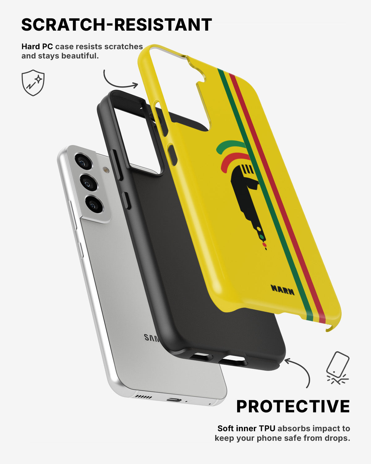 Samsung Galaxy S22 Tough Case – Marley - View 2