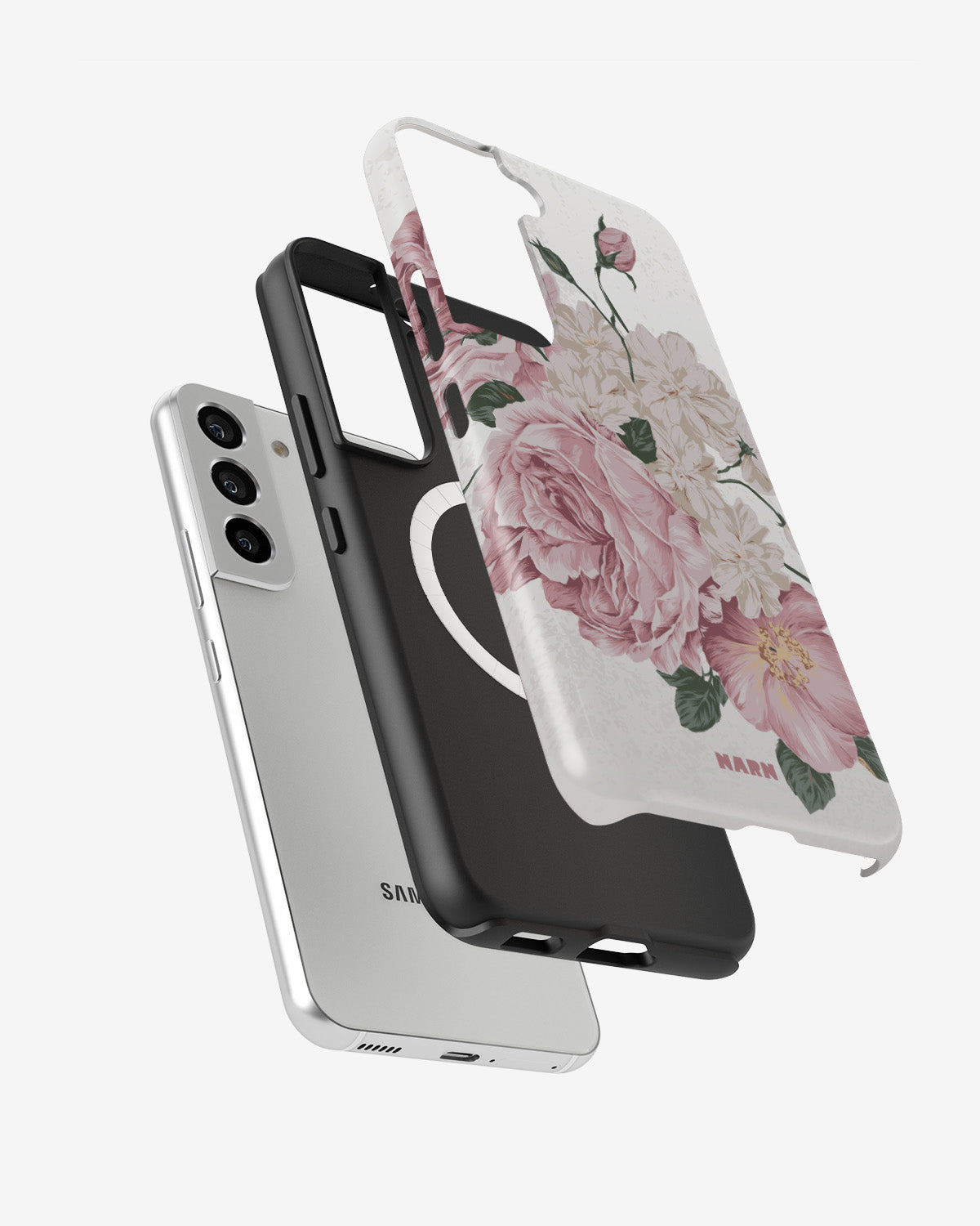 Samsung Galaxy S22 Tough Case – Roses - View 2
