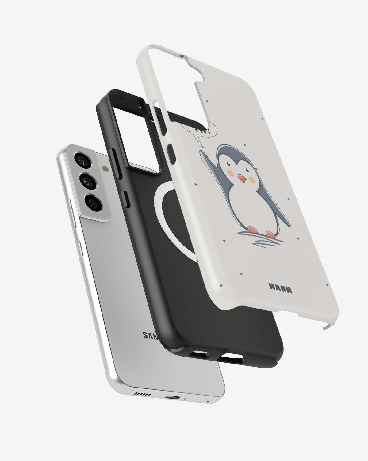 Samsung Galaxy S22 Tough Case – Cute Penguin - View 2