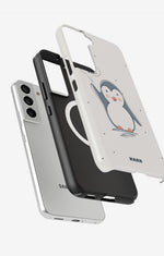 Samsung Galaxy S22 Tough Case – Cute Penguin - View 2