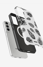 Samsung Galaxy S22 Tough Case – Pine Cones - View 2