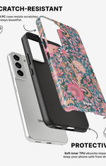 Samsung Galaxy S22 Tough Case – Fantasy Flowers - View 2