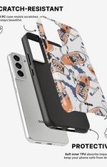 Samsung Galaxy S22 Tough Case – Apricot Sneakers - View 2