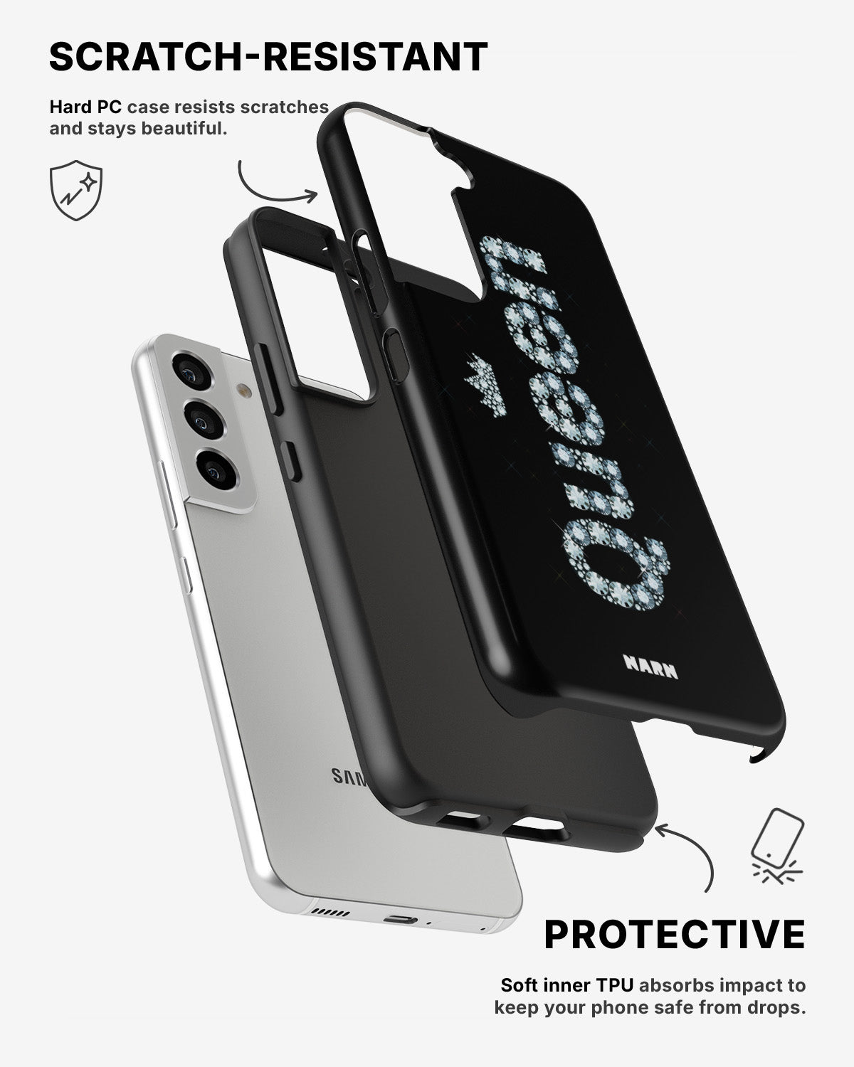 Samsung Galaxy S22 Tough Case – Queen - View 2