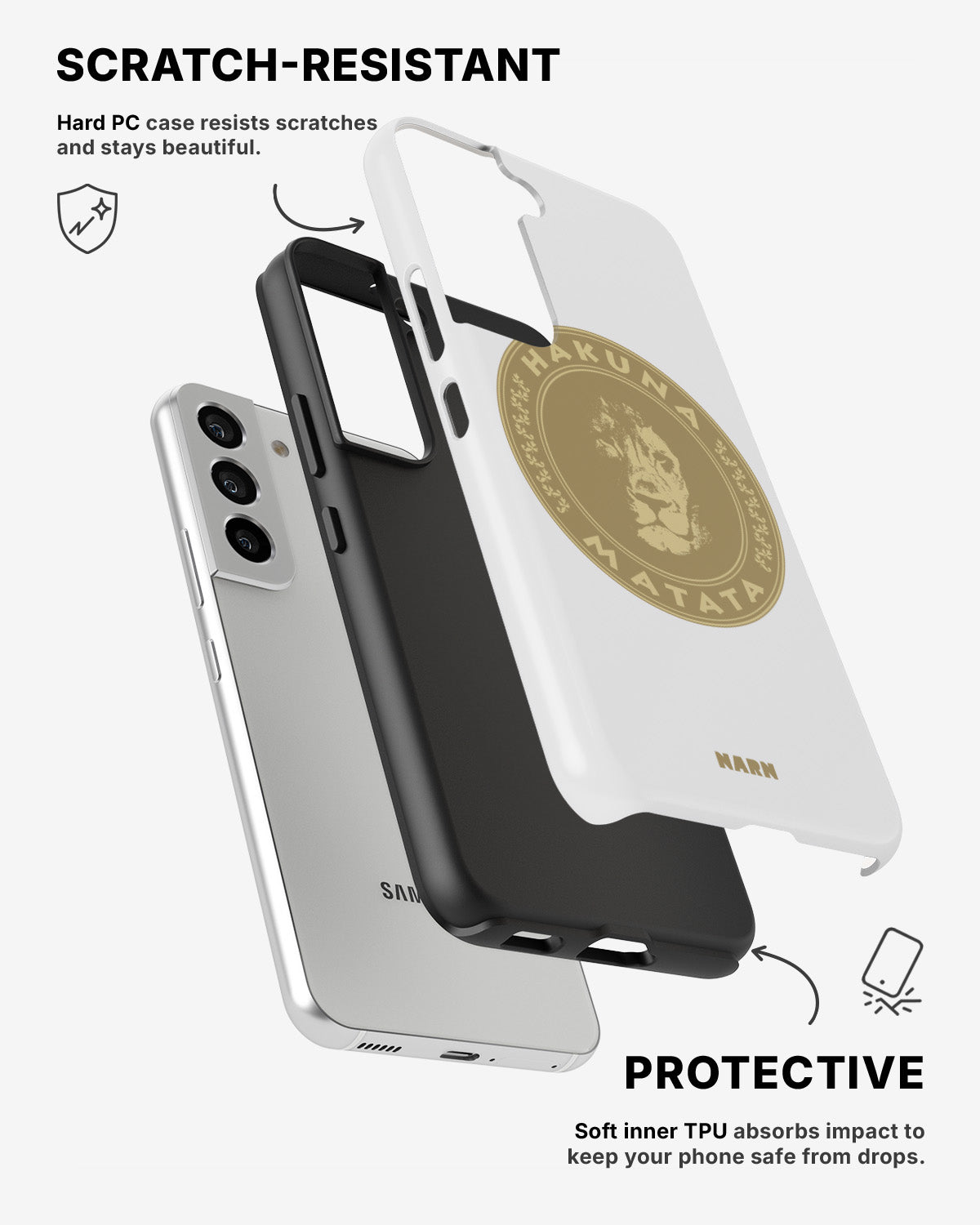 Samsung Galaxy S22 Tough Case – Hakuna Matata - View 2