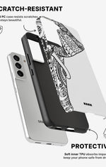 Samsung Galaxy S22 Tough Case – Mandala Elephant - View 2