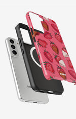 Samsung Galaxy S22 Tough Case – Strawberry Chocolate - View 2
