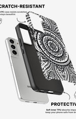 Samsung Galaxy S22 Tough Case – Henna Mandala - View 2