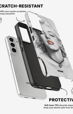 Samsung Galaxy S22 Tough Case – Marilyn - View 2