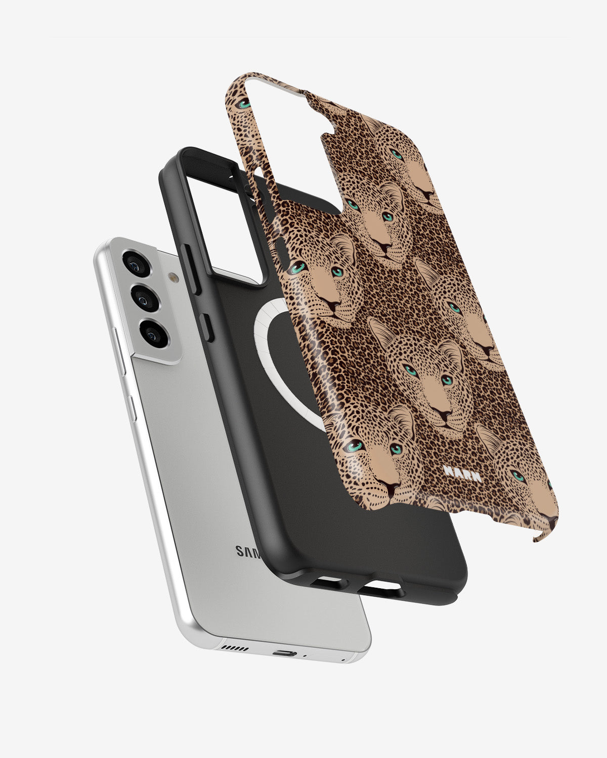 Samsung Galaxy S22 Tough Case – Leopard Gaze - View 2